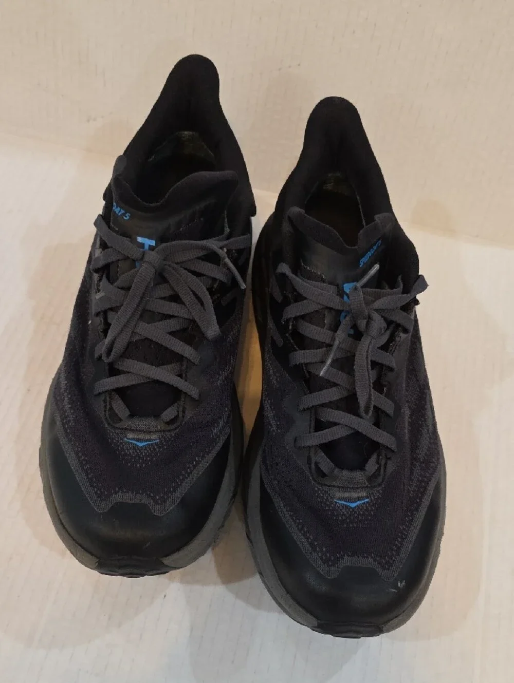 Hoka SpeedGoat 5 Gore-Tex Men's Black/Grey Trail Running Shoes Size 12 D